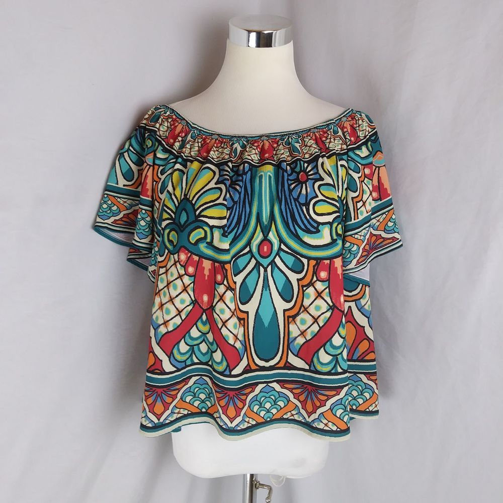 🌷Flying tomato flutter sleeve off shoulder top
